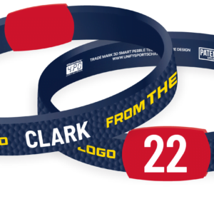 FROM THE LOGO Clark 22 Nvy 3D Smart Pebble Tech™ Baller Bands