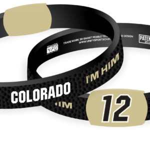 I'M HIM #12 COLORADO 3D SMART PEBBLE TECH BALLER BANDS