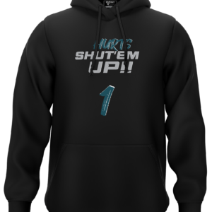JH SHUT'EM UP BLK HOODIE