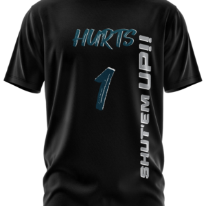 HURTS SHUT'EM UP BLK TEE