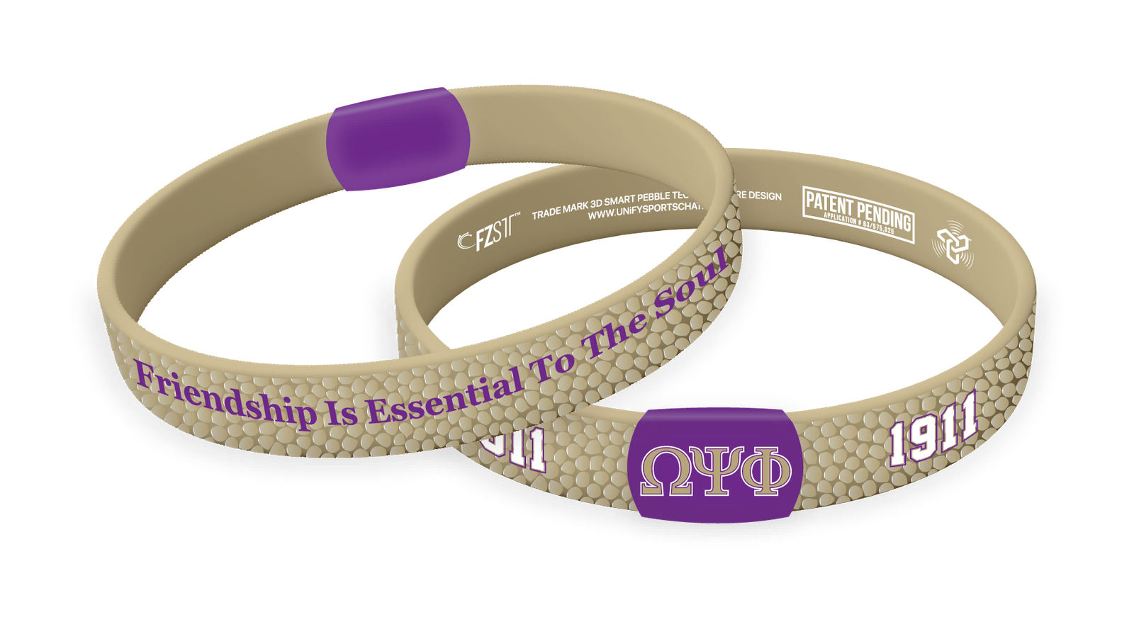 3D Smart PT™ BB_Omega Psi Phi_Pur_A - Image 2